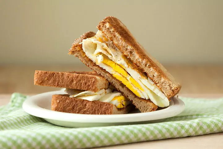 Fried egg sandwich recipe for kids