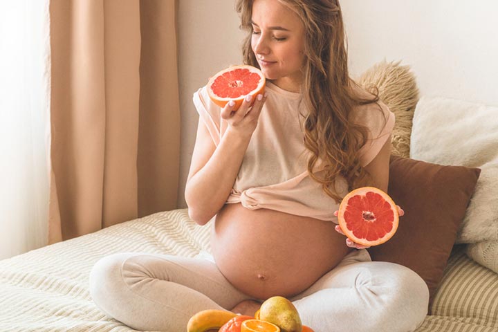 Grapefruit during pregnancy is beneficial