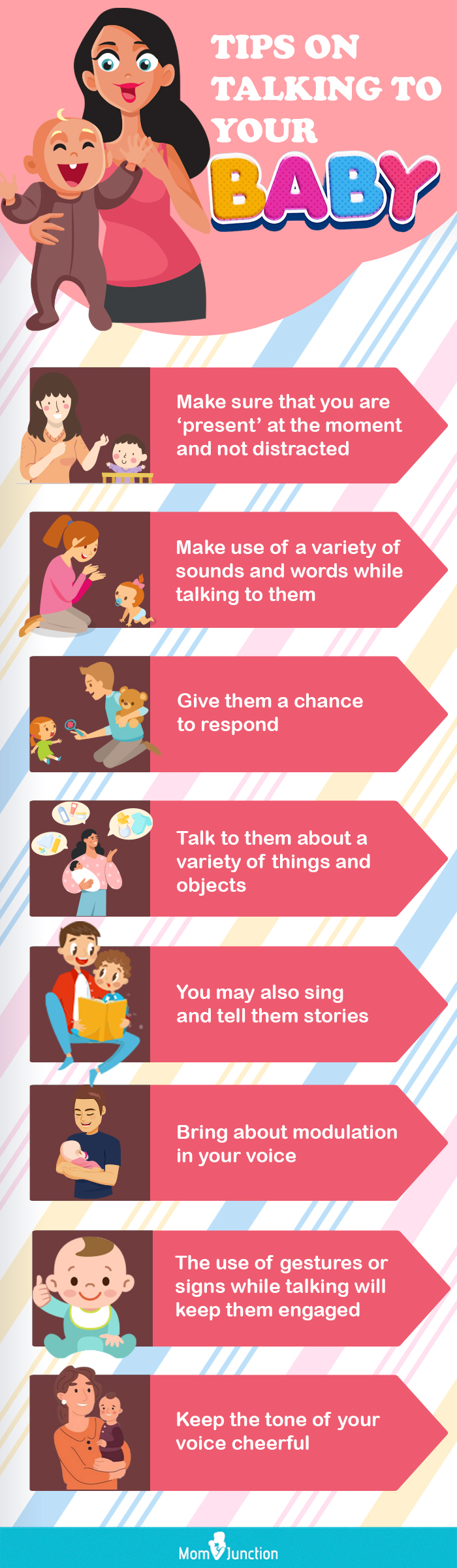 tips on talking to your baby (infographic)