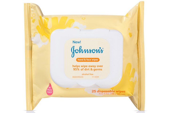 Johnson’s Hand and Face Wipes