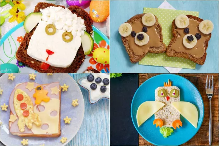 Sandwich decoration ideas for kids