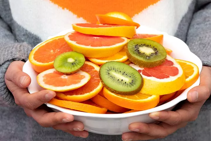 Make a grapefruit salad