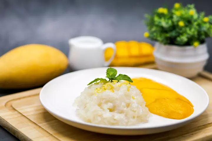 Mango sticky rice, Homemade Recipes For 15-Month-Old