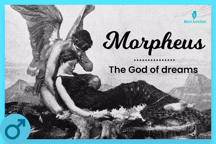 Morpheus means shape in Greek