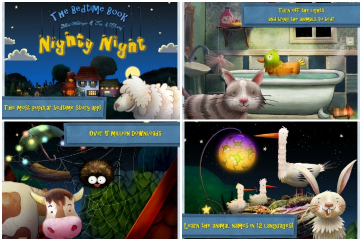 Nighty Night!, iPad apps for toddlers