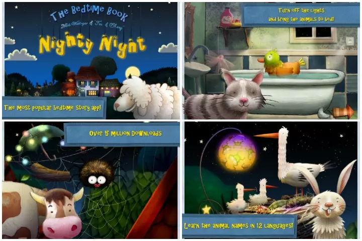 Nighty Night!, iPad apps for toddlers