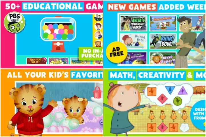 PBS Kids Games, iPad apps for toddlers