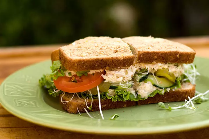 Pickled tuna salad sandwich recipe for kids