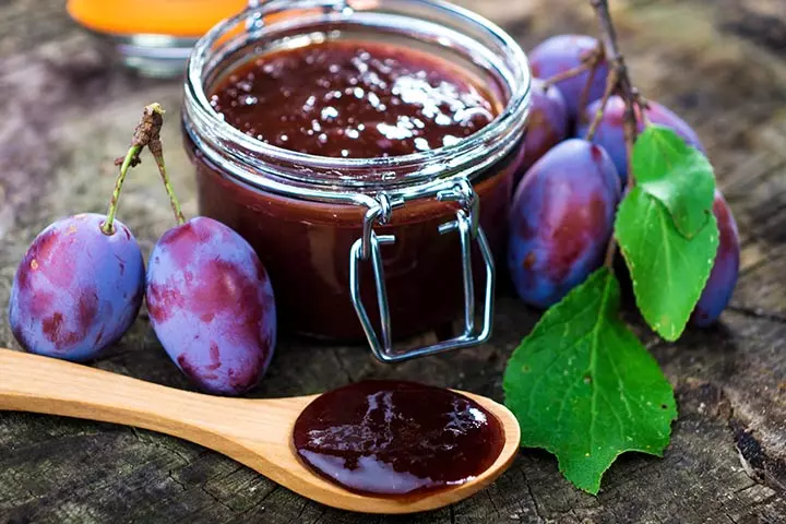 Plum jam recipe for baby