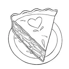 Pumpkin Pie Thanksgiving coloring page_image