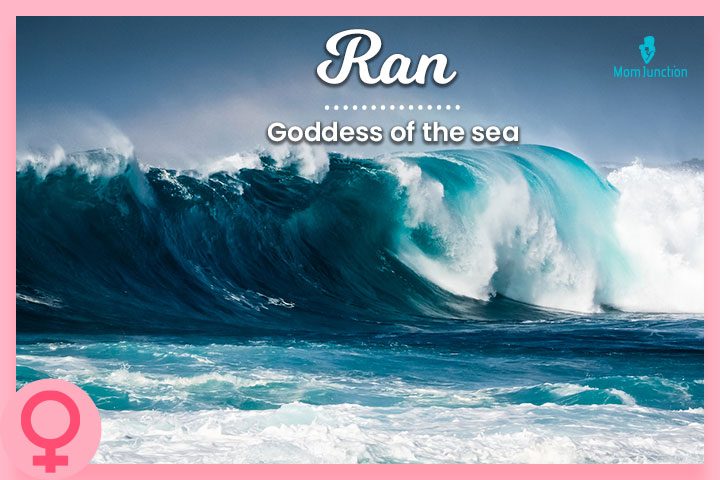 Ran was the Norse goddess of the sea