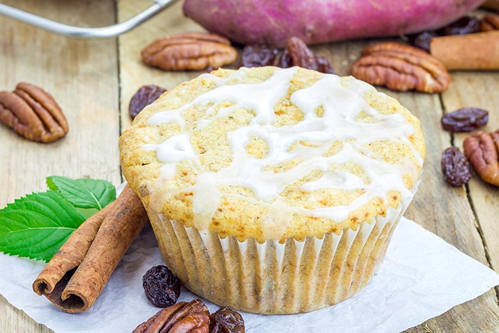 Nutritious sweet potato cupcake recipe for kids