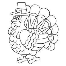 Thanksgiving centerpiece coloring page_image