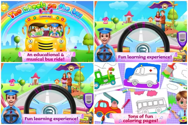 The Wheels On The Bus, iPad apps for toddlers