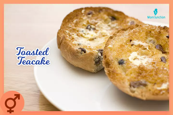 Toasted teacake, funny baby name