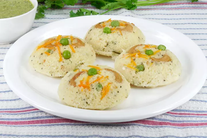 Vegetable and dal idli vegetarian recipe during pregnancy