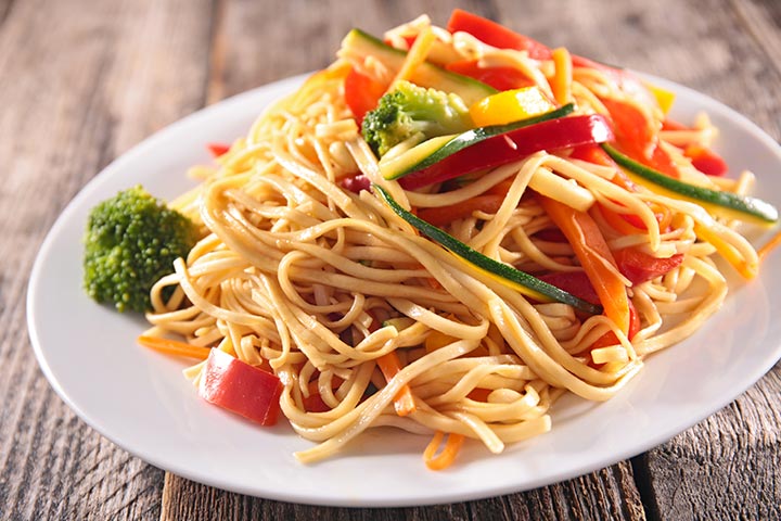 Vegetable noodles recipe for kids