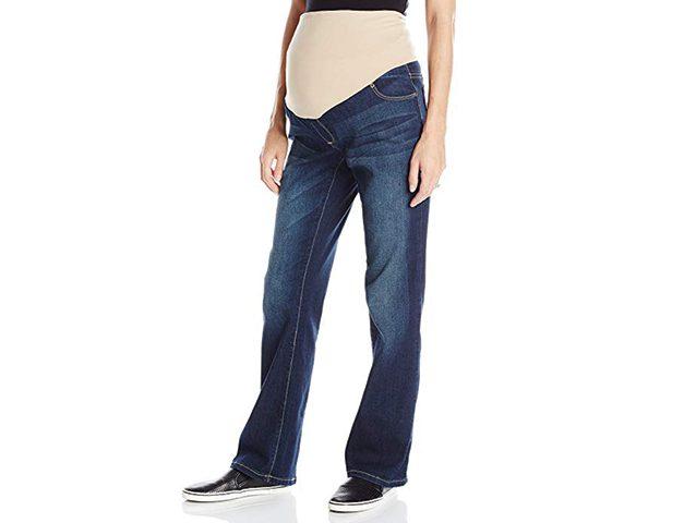 Three Seasons Maternity Womens Maternity Stretch Cuffed Bermuda