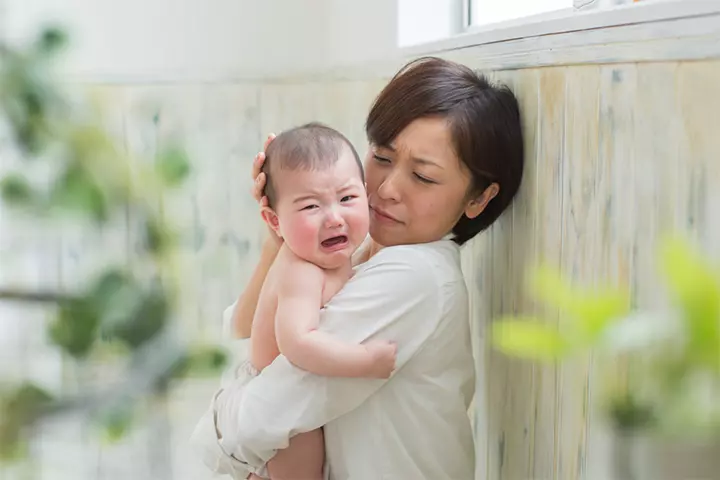 Babies may be anxious around strangers