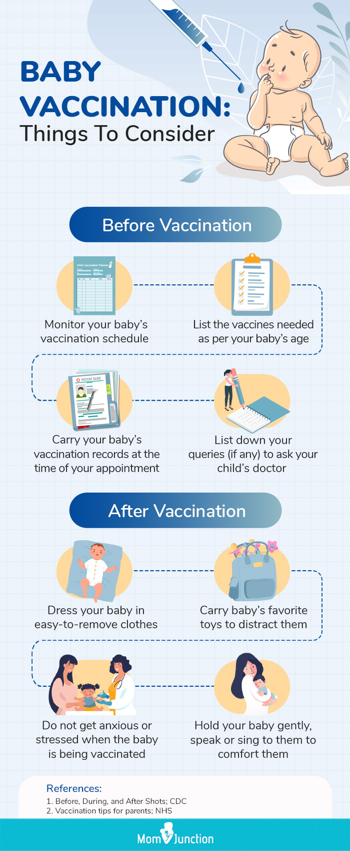 baby vaccination things to consider [infographic]