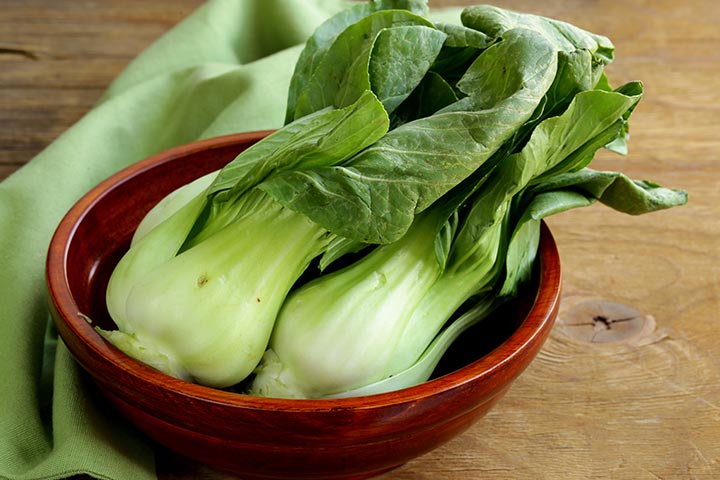 Bok choy and calcium rich foods during pregnancy