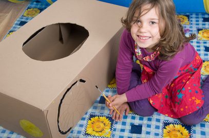 How To Make A Cardboard Box Car For Kids?