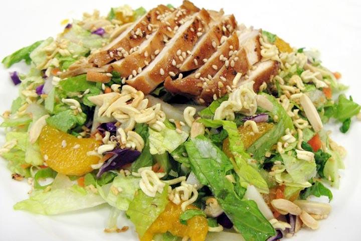 Chicken salad Chinese recipe for kids