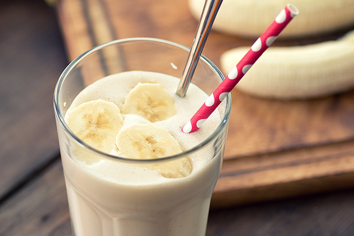 Date and banana shake recipe for pregnant women