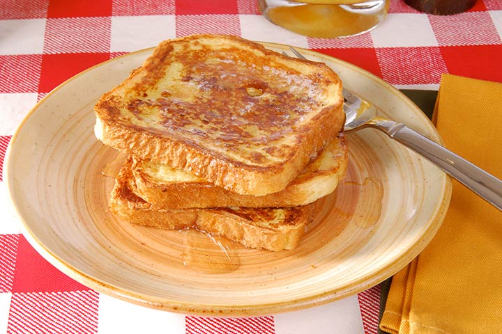 French toast breakfast recipe for toddlers