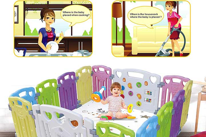 baby play yard ideas