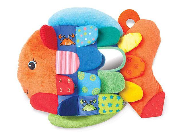 melissa & doug flip fish soft baby toy