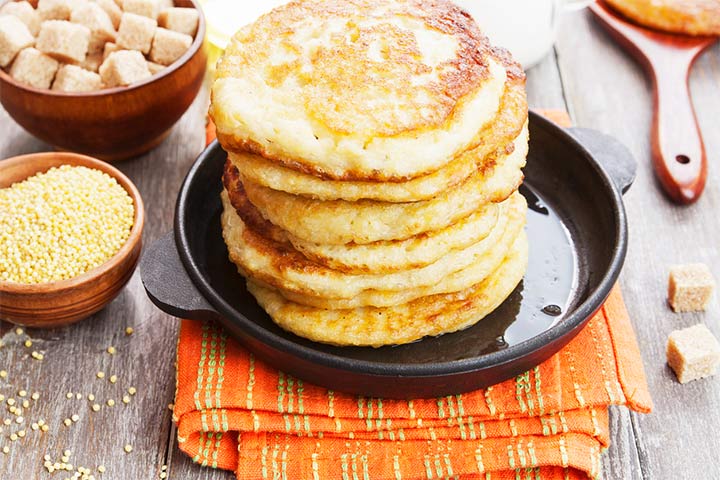 Millet pancake healthy breakfast ideas for teens