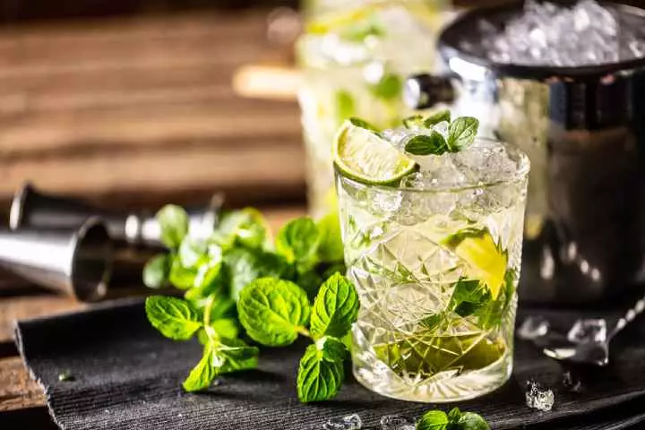 Mojito mocktail