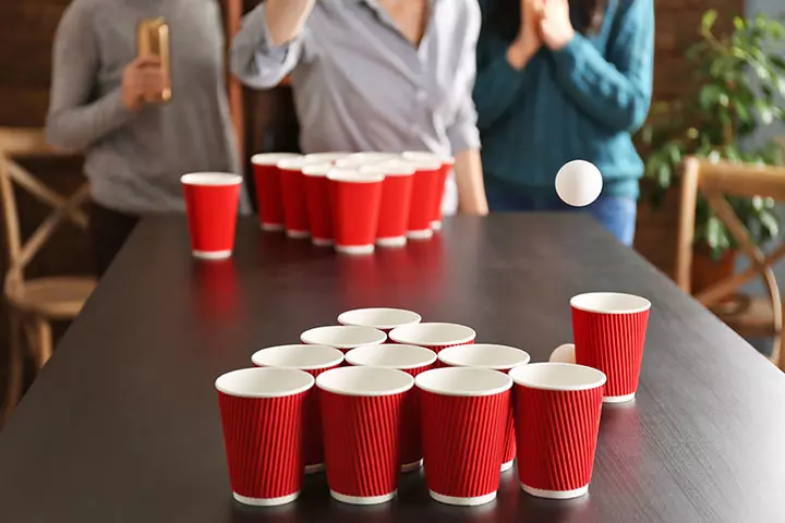 Party games for teenagers, Ping-Pong Fun