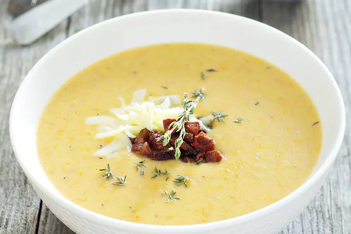 Potato bacon soup recipe for kids