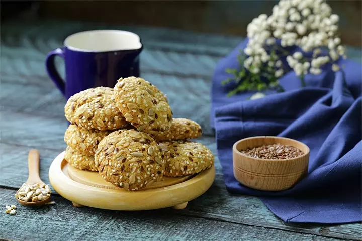 Seeds and nuts oats cookies healthy breakfast ideas for teens