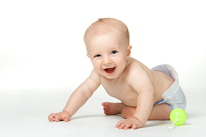 Newborn to six months developmental stages of children