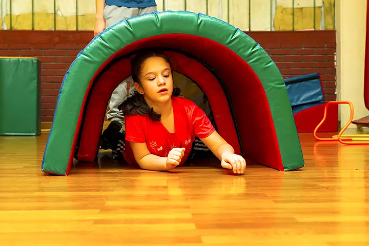 Social skill activities for teens and young children, Blindfold Obstacle Course