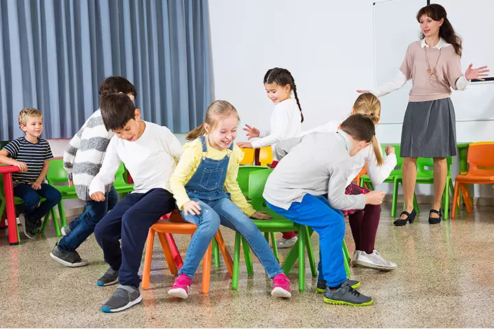 Social skill activities for teens and young children, Musical Chairs