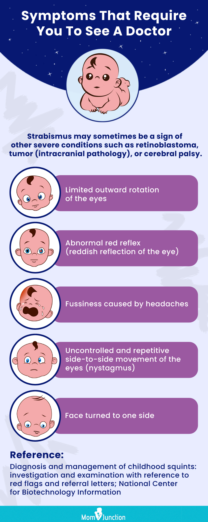 strabismus (cross-eye) in infants [infographic]