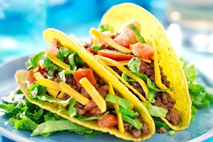 Veggie loaded tacos healthy breakfast ideas for teens
