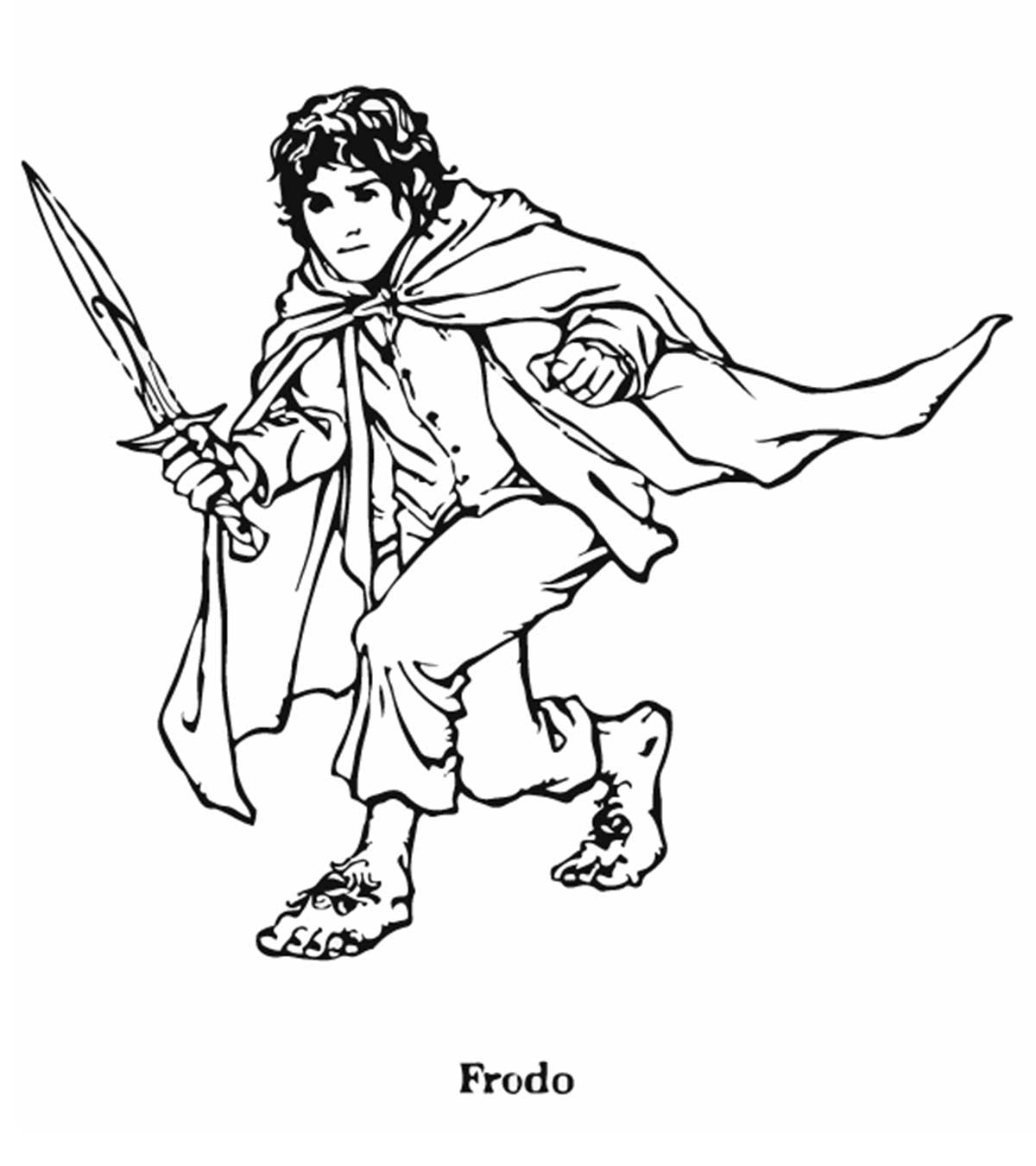 10 Best Lord Of The Rings Coloring Pages For Your Toddler
