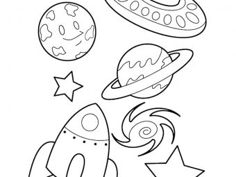 10 Best Spaceship Coloring Pages For Toddlers