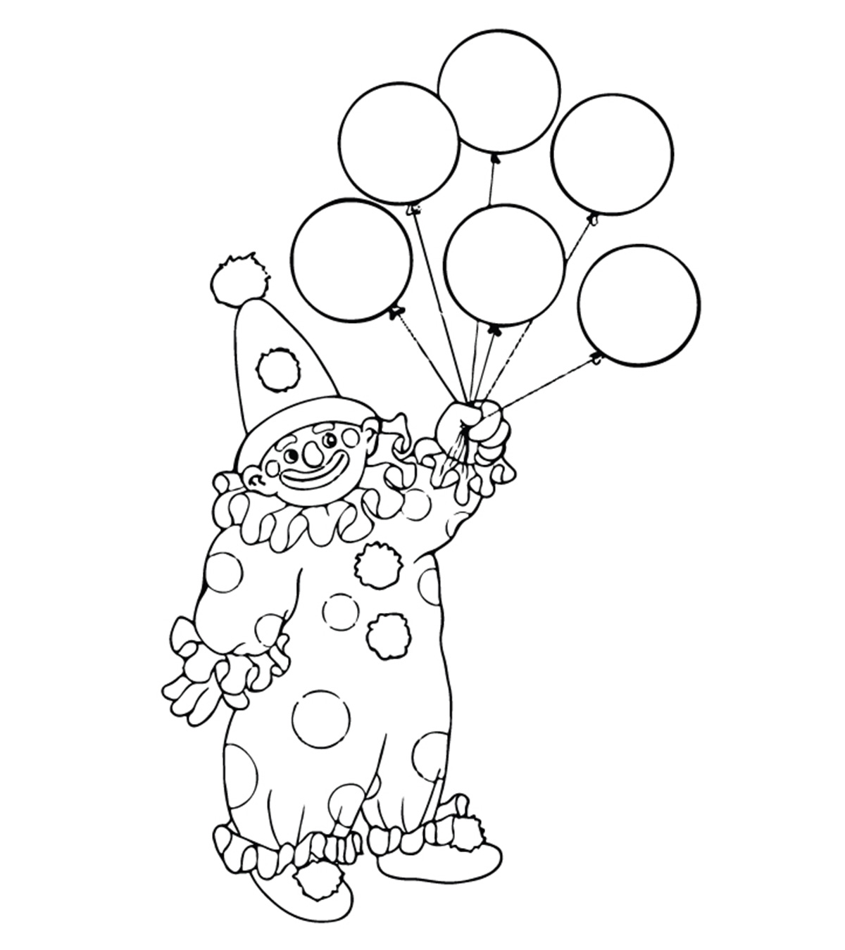 10 Funny Joker Coloring Pages For Your Little Ones