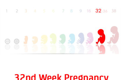 怀孕32周：症状，婴儿发育和变化