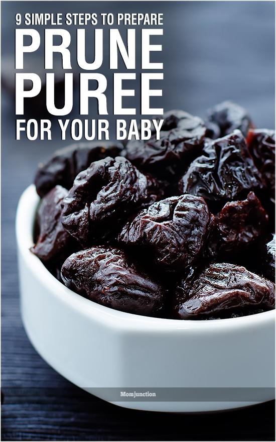 9 Simple Steps To Prepare Prune Puree For Babies
