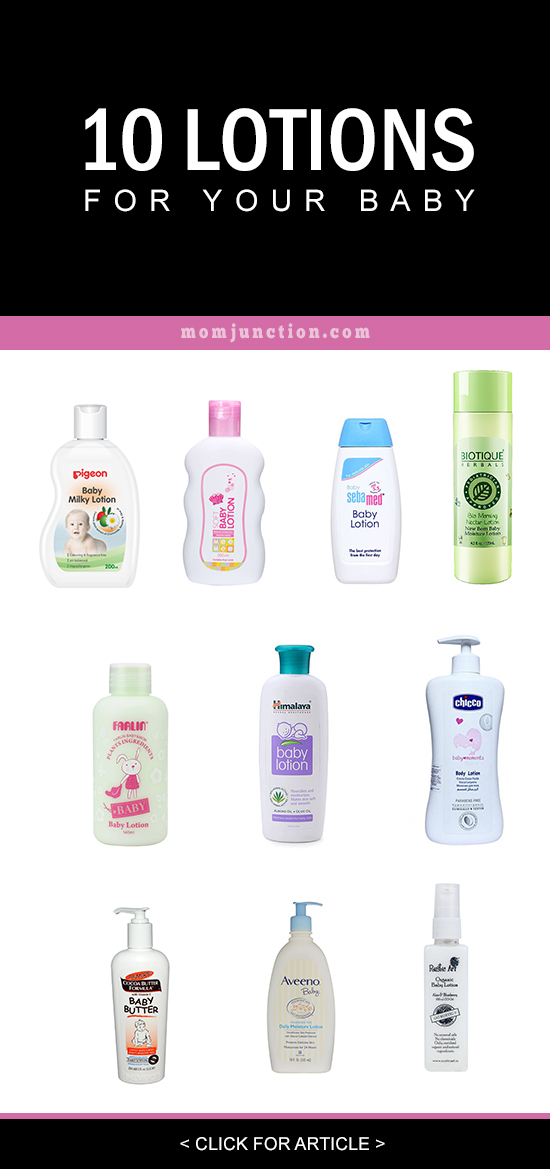 Top 20 Baby Lotions For Your Baby Skin Care