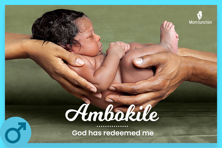 Tanzanian baby boy name meaning God has redeemed me