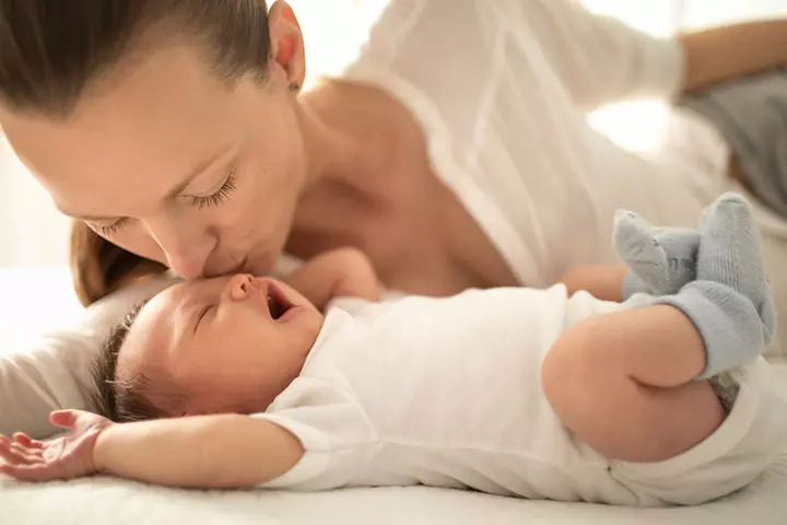 Baby rubbing eyes could be due to sleepiness