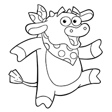 Benny the Bull coloring page